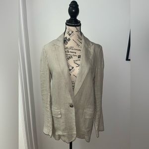 Linen Blazer with pockets
